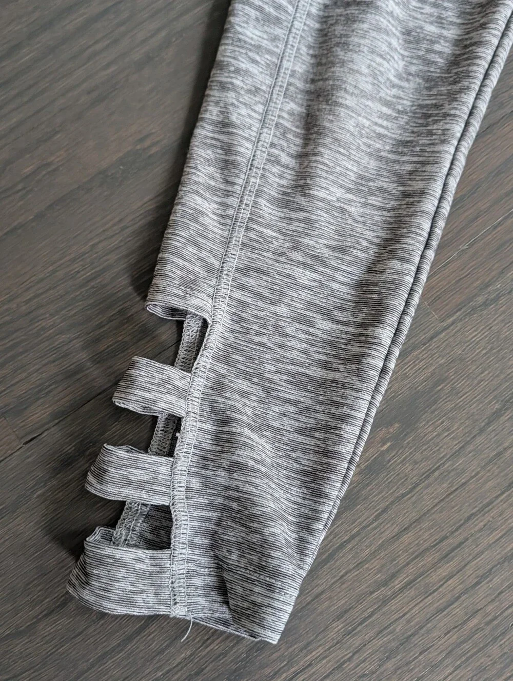Justice Girls Activewear Leggings, Grey, S(7/8)